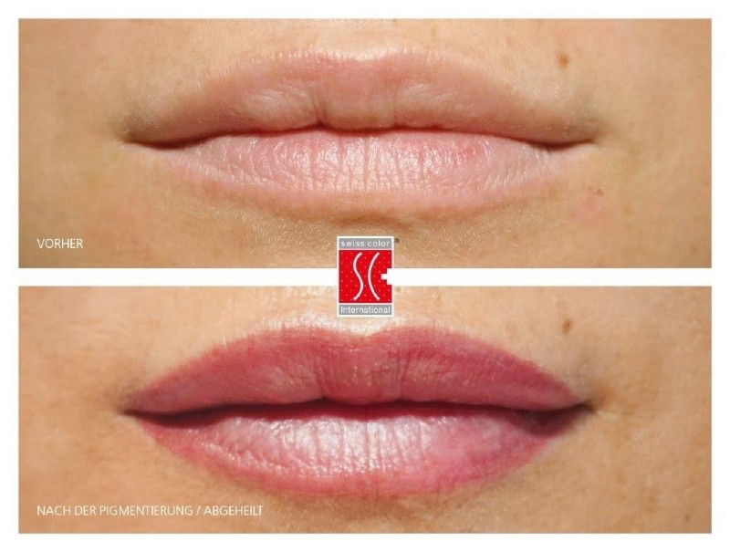 Lippen Permanent Make-Up in Salzburg · Haus der Schönheit